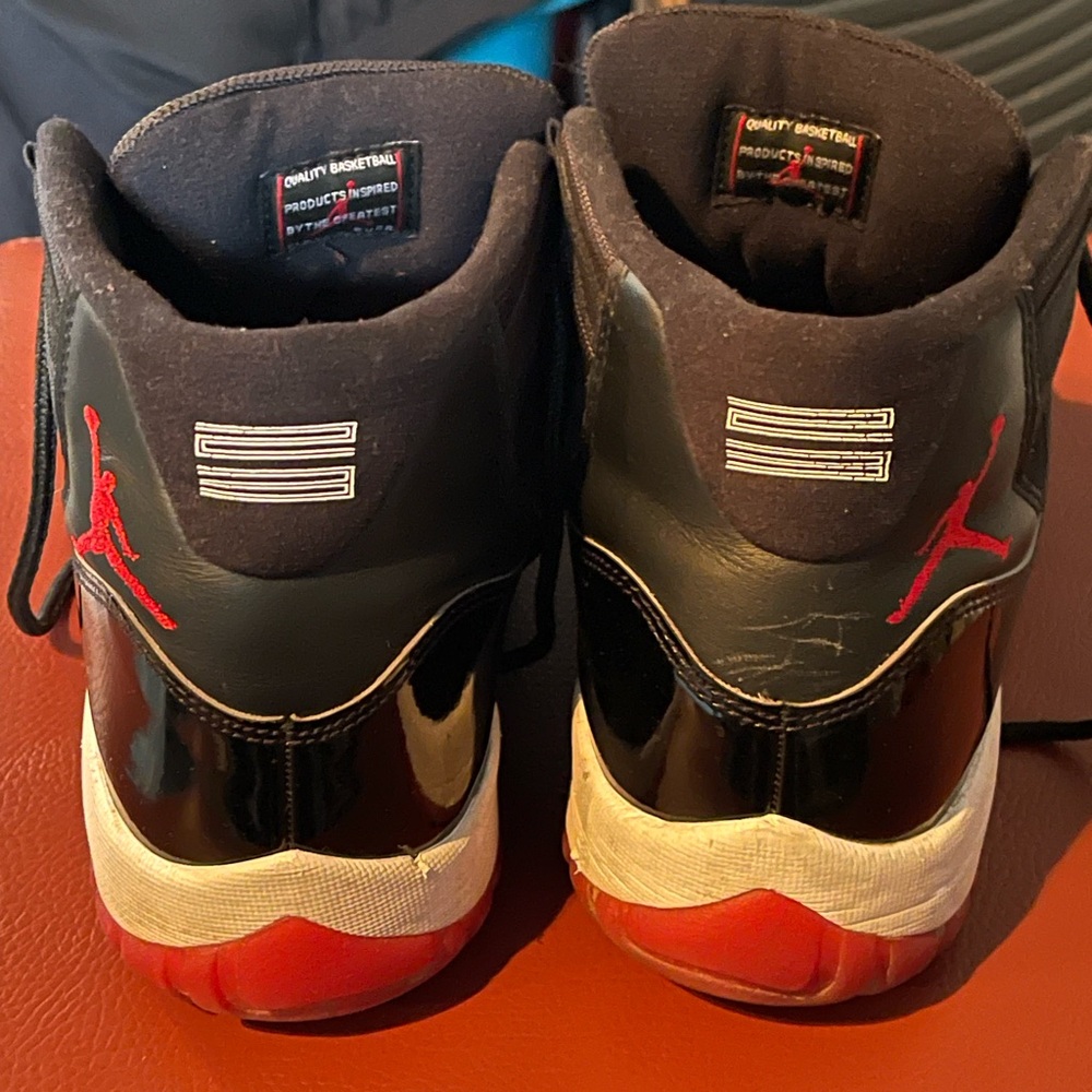 Kids Black and Red Basketball Shoes